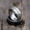 Men's 316L Stainless-Steel Rings Retro Odin Viking Rune for Teen Ring Amulet Jewelry Gift - Image 5