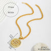 A Dollar Pendant Necklace with a Unique Style, Featuring a Diamond-Encrusted Dollar Cuban Chain - Image 5