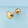 1pc Stainless Steel Cartilage Tragus Helix Piercing Earrings for Women Men Punk Snake Bee Spider Moon Star Stud Earring 18G - Image 24