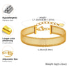 12.5mm/6mm Wide Stainless Steel Mesh Chain Bracelet Necklace For Women,Gold Plated Link Oval Tail Jewelry Set - Image 5