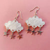 Rain Cloud Earring Long Tassel Crystal Teardrop Dangle Earrings for Women Simple Creativity Daily Jewelry Pendant Gifts - Image 10