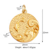 Fish Monta Ray Marine Organism Sea Conch Shell Nautil Coral Branch Charm Pendant,Gold Plated Zircon Jewelry Finding Supplies - Image 11