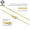 Silver 1.0mm Side Chain Necklace for Women Girls Elegant Necklace Jewelry 40/45/50/55/60cm - Image 4