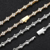 Iced Out Cubic Zirconia Tennis Bracelet Layering Bracelets Stuff for Men Women - Image 12