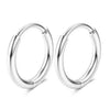 1Pair Flat Back Earrings for Women Steel Earrings Hoop Stud Cartilage Tragus Piercings - Image 21
