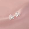 Silver Hollow Butterfly Stud Earrings For Women Jewelry Accessories Prevent Allergies - Image 30