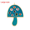 Rainbow Sun Happy Face Round Lemon Mushroom Charm Pendant, Gold Plated Zircon Necklace Bracelet Handmade Jewelry - Image 30