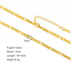 Stainless Steel Chain Necklace in Paperclip Box or Twisted Link Styles - Image 24
