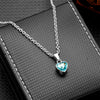 Stainless Steel Heart Urn Necklace with Birthstone Cremation Jewelry for Human Ashes, Keepsake Cremation Urn Jewelry - Image 4
