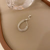 Silver Color Flower Ball Long Tassel Chain Adjustable Pull Ring for Women Index Finger Ring Jewelry - Image 8
