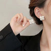 Pearl Flower Jewelry Set Women Sweet Elegant Pearl Necklace Earrings Ring Sweet Choker Wedding Jewelry - Image 9