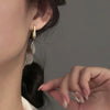 Silver geometric square Earrings Simple Temperament Semale Sexy Jewelry Gift - Image 4