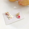 32 Style Colorful Enamel Cartoon Cute Rabbit Fox Ear Clips Funny Cat Bear Long Clip on Earrings Without Piercing for Women Girls - Image 5