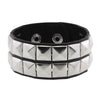 Punk Men Black Cuff Leather Bracelet Wristband Metal Rivets Stud Charm Wrap Bangle for Women Rock Gothic Jewelry Gifts - Image 22