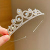 1 Piece Children's Cute Crown Hair Hoop for Birthday Gifts for Girls - Image 5