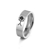 Simple Funny Middle Finger Stickman Ring Hip Hop Fuxk You Doodle Rings For Man Couple Party Gifts Jewelry - Image 2