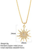 Stainless Steel Chain Necklace with Colorful Pendant Designs - Image 19