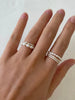 Freshwater Pearl Rings Stackable Elastic Finger Rings for Women Gifts Minimalist Ring Jewelry - Image 3