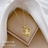 Over 30 Styles Bear Necklace Titanium Steel Zircon Micro Inlaid Copper Pendant Collarbone Chain Souvenir Gift - Image 31