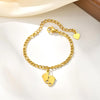 Simple Tiny Charm Anklets for Baby Kids, Stainless Steel Ankle Bracelets Foot Chain Jewelry for Girl Boy Child Gift - Image 2