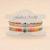 Multilayer Chains Charm Bracelets for Women Men Evil Eye Beaded Red Rope Lucky Bracelet Handmade Jewelry Gift - Image 1