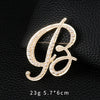 English Letters A K D Pearl Brooches Lapel Pins Female Corsage Jewelry Gifts for Women Accessories - Image 24