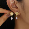 Vintage Metal Shell Stud Earrings for Women Accessories Personalization Jewelry Earrings Daily Wear Creative Jewelry Gift - Image 7