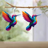 Ftcy Acrylic Hummingbird Earrings For Women Retro Style Colorful Bird Drop Earrings Women's Jewelry Gifts - Image 3