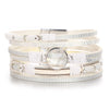 Bohemian Beads Braided Leather Bracelet for Women Multilayer Wrap Charm Wide Bangle Bracelets Party Jewelry Gifts - Image 1