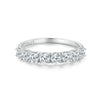 Iris Ring Lace Band Silver Half Eternity Stackable Ring for Women Engagement Retro Gift - Image 7