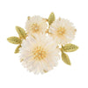 Daisy Flower Brooch with Layered Petal Details - Image 7