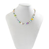 Colorful Seed Bead Woven Flower Choker Necklace - Image 22