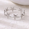 Stainless Steel Bracelet For Women Men Aesthetic Flower Leaf Bangle Opening Gold Color Geometric Bangles Bracelets Jewelry - Image 13