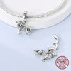 Silver Dog Charms French Bulldog Poodle German Shepherd Beagle Dachshund Pendants Fit Bracelets DIYJewelry Gift - Image 2