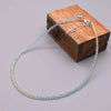 Color Crystal Glass Necklace Statement Short Chain Necklace For Women 3mm Crystal Glass Beads Chain Necklaces Jewelry - Image 21