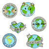 Love Earth Enamel Pins Plant Garland Heart Smile Planet Cat Brooches Lapel Badges Environment Protection Jewelry Gift For Friend - Image 15