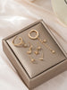 6pcs Earrings for Women Featuring Delicate Small Synthetic Zirconia Moon Star Charm Multiple Stacking Party Jewelry - Image 4