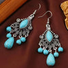 Ethnic Bohemian Moth Drop Moon Hollow Dangle Earrings For Women Party Accessories Dangle Jewelry - Image 17