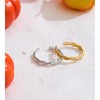 Minimalist Stainless Steel Hammer Metal Twisted Open Ring for Women Finger Jewelry - Image 2