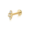 1PC Silver Crown Opal Piercing Earring for Women Ear Studs Cartilage Earring Body Jewelry Gift - Image 15