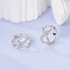 Silver Hoop Earrings Purple Zircon Flowers Butterflies Studs Earring For Women Wedding Engagement Gift - Image 6