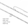 Stainless Steel Chain Necklace in Paperclip Box or Twisted Link Styles - Image 23