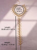 Thorn Motif Pendant Necklace in a Dark Metal Look - Image 9