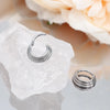 Triple Hoops Nose Ring Septum Hoop Hinged Conch Daith Helix Ring Hoop Rook Tragus Ring Clicker Cartilage Earrings - Image 3