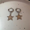 Punk Rock Hollow Thorns Love Heart Pendant Hoop Earrings for Women Men, Lover Cool Rivets Spike Earings Jewelry - Image 10