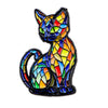 Colorful Glass Cat Enamel Pins Cartoon Brooches Badge Lapel Pin For Backpack Clothes Accessories Animal Jewelry Birthday Gifts - Image 6