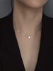 Silver White 6MM 8MM 10MM Mother of Pearl Pendant Necklace for Women Wedding Jewelry Accessories - Image 4
