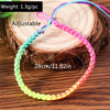 Aihua Bohemia Colorful Anklets for Women Braided Rainbow Foot Rope Chain Summer Beach Anklet Bracelet Boho Foot Jewelry Gifts - Image 5