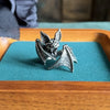 Buyee Silver Big Ring Finger Cute Bat Open Ring for Woman Men Unique Animal Punk Jewelry Circle - Image 6