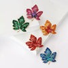 1Pc Dainty Maple Leaves Brooch for Women Men Simple Leaf Brooches Pins Jewelry Accessories Birthday Gifts - Image 2